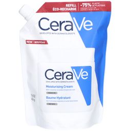 CeraVe® Feuchtigkeitscreme Nachfüllpack - Jetzt 20% mit dem Code "green20" sparen*