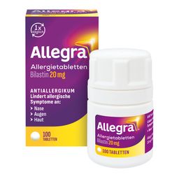 Allegra Allergietabletten | Schnell bei Heuschnupfen und ganzjährigen Allergien | Macht nicht müde* | Antihistaminikum
