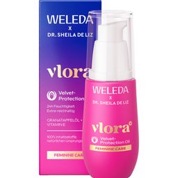 Weleda Vlora+ Velvet Protection Oil für den Intimbereich 24h Feuchtigkeit und sanften Schutz