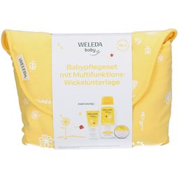WELEDA baby Babypflegeset mit Multifunktions-Wickelunterlage