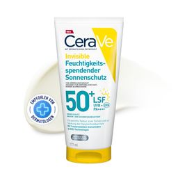 CeraVe Invisible Feuchtigkeitsspendender Sonnenschutz LSF 50+