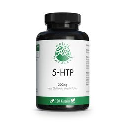 GREEN NATURALS® 5-HTP Aminosäure - 200 mg Griffonia Simplicifolia - vegan