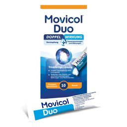 Movicol® Duo: Trinkfertige Lösung mit Macrogol & Simeticon