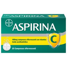 Aspirina C 400mg Raffreddore e Influenza Compresse Effervescenti