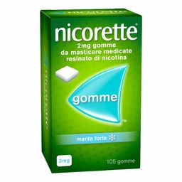 Nicorette® Menta Forte Gomme da masticare 105 pz 2 mg