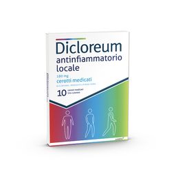 Dicloreum Antinfiammatorio locale 10 cerotti medicati