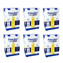 Fresubin 2 kcal Fibre Trinknahrung Vanille | Aufbaukost & Nahrung mit Vitamin D für mehr Energie
