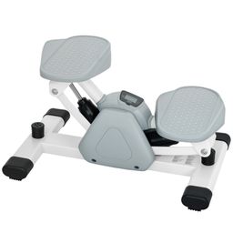 HOMCOM Mini-Stepper für Zuhause mit LCD-Display – ideal für Beintraining und Fitnessübungen