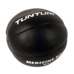 Tunturi Medizinball Kunstleder schwarz 5 kg