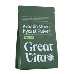 GreatVita Kreatin Monohydrat Pulver