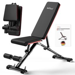 DH FitLife klappbar multifunktional Hantelbank