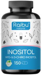 Myo Inositol & D-Chiro Inositol Kapseln (150 St), Hergestellt in Deutschland - RAIBU