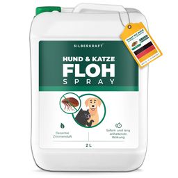 SILBERKRAFT Flohspray Hunde und Katzen