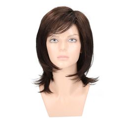 Perücke Kira von Lofty in Dunkel-/Mittelbraun