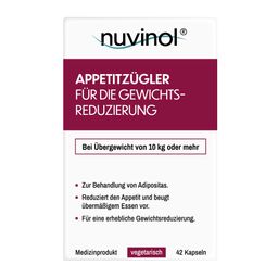 nuvinol Appetitzügler für die Gewichtsreduzierung bei Übergewicht & Adipositas – vegetarisch