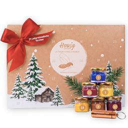 Honig Adventskalender 2026 mit 24 unterschiedlichen Türchen