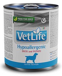 Farmina Dog VetLife Nassfutter Hypoallergenic Duck & Potato (Ente & Kartoffel)