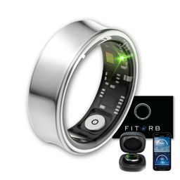 Fitorb Smart Ring Pro Neptun Silber Größe 10