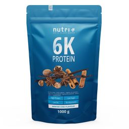 nutri+ 6K Eiweißpulver 1kg - Protein Shake ohne Whey