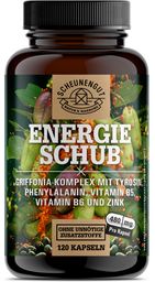 Scheunengut® ENERGIESCHUB | 5-HTP aus Griffonia | Serotonin Dopamin Kapseln