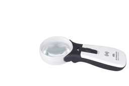 Schweizer ERGO-Lux i Mobil 6 fach / Ø 55 mm Warmweiß Lupe inkl. Ladepad