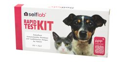 selflab Schnelltest Immunschwäche Antikörper und Leukämievirus Antigen bei Katzen