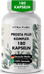 XTRA FUEL Prostata Kapseln - Prosta Plus Komplex mit Sägepalme, Kürbiskern & Brennnessel