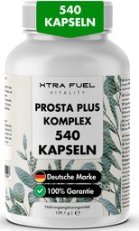 XTRA FUEL Prostata Kapseln - Prosta Plus Komplex mit Sägepalme, Kürbiskern & Brennnessel
