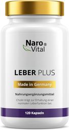 NAROVITAL® Leber Plus | Mariendistel Komplex Kapseln | Kur für Leber & Stoffwechsel 🌿