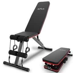 DH FitLife Klappbare 8 in 1 Multifunktional Hantelbank