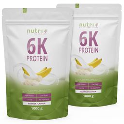 nutri+ 6K Eiweißpulver 2kg - Protein Shake ohne Whey