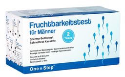 One+Step Fruchtbarkeitstest Sperma Test für Männer - Spermientest für zu Hause