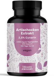Bloom Naturals Artischockenextrakt Kapseln