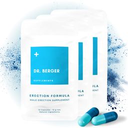Dr. Berger® Male Formula – Natürliches Potenzmittel für Männer – Alternative zu Viagra und Kamagra