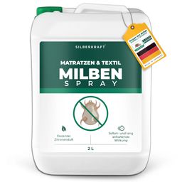 SILBEKRAFT Milbenspray für Matratzen & Textil