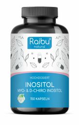 Myo Inositol & D-Chiro Inositol Kapseln Hochdosiert - RAIBU
