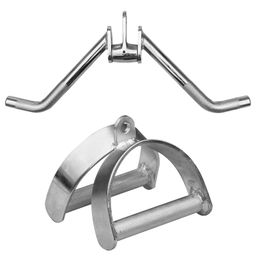 Sporttrend24 Seilzug Set  Hufgriff + Trizeps Curl Griff