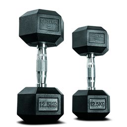 Matchu Sports - Hanteln Hexagon Set 12,5 kg - Dumbbell Set - Kurzhantelset