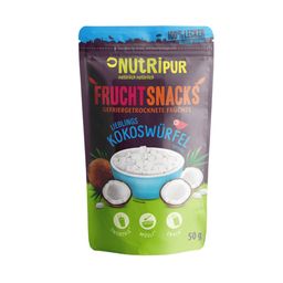 NutriPur gefriergetrocknete Kokoswürfel