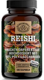 Scheunengut® Reishi Extrakt | hochdosierter Extrakt 20:1 mit 40% Polysaccharide