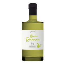 Genüssle Birne-Rosmarin-Sirup
