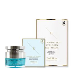 ErthSkin London Hyaluron + Collagen Nachtpflege Set