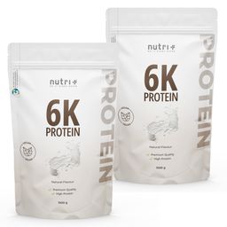 nutri+ 6K Eiweißpulver 2kg - Protein Shake ohne Whey