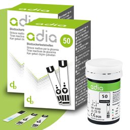 adia Blutzuckerteststreifen, 100 Stück