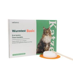 Wurmtest Basic Katze inkl. Spulwürmer, Hakenwürmer & Co.
