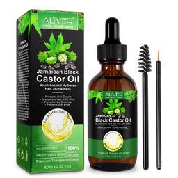 ALIVER Rizinusöl Haaröl für Haarpflege und Haarwachstum