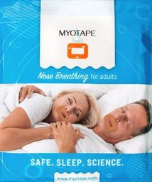 MyoTape Mundpflaster  für die Unterstützung der Nasenatmung (90 Stück) (Größe M)