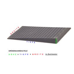 Mobilex Vollgummirampe ohne Klebstoff