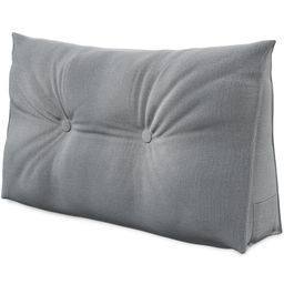 ELONEO Multi-Stützkissen Bett- und Rückenstützkissen mit Seitenfach & waschbarem Bezug