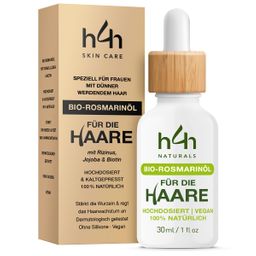 Bio Rosmarinöl für Haare & Kopfhaut – Haaröl mit Rizinusöl, Hanf & Kokosöl,CBD